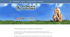 Desktop Screenshot of kylmalaitelaakkonen.fi